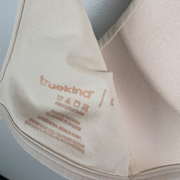 Truekind® Supportive Comfort Wireless Shaping Bra Chai Tan Large - Picture 5 of 6
